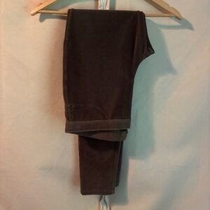 HUE Ladies Legging Leggings M Corduroy Brown